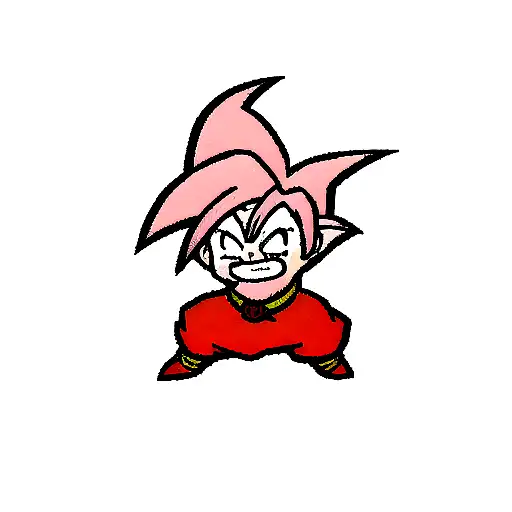avatar con majin goku tattoo design idea
