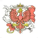 polish flag tattoo design idea