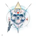 MEDIEVAL OCCULTIST  tattoo design idea