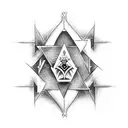 MEDIEVAL OCCULTIST  tattoo design idea