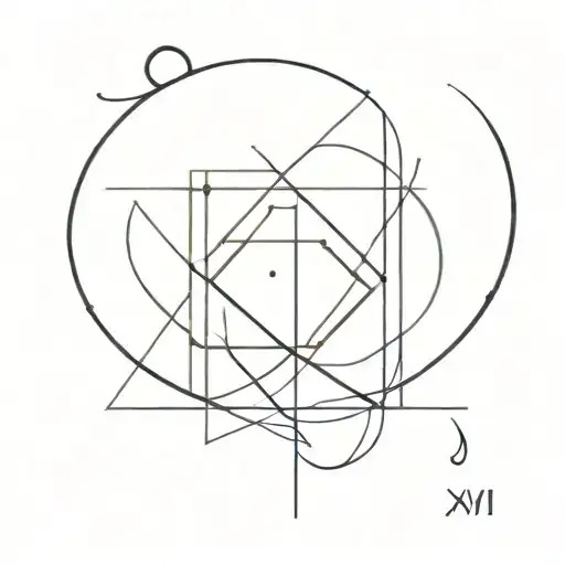 XVII tattoo design idea