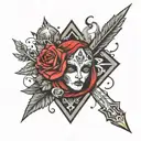 decisions determine destiny tattoo design idea