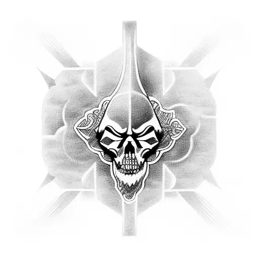 Only God Can Judge Me tattoo design idea