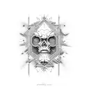 Only God Can Judge Me tattoo design idea