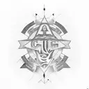 Only God Can Judge Me tattoo design idea