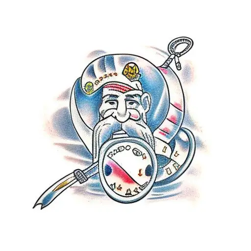 david and goliath tattoo design idea