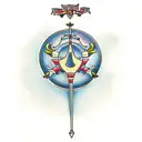 david and goliath tattoo design idea