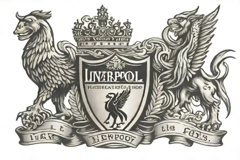 liverpool FC tattoo design idea