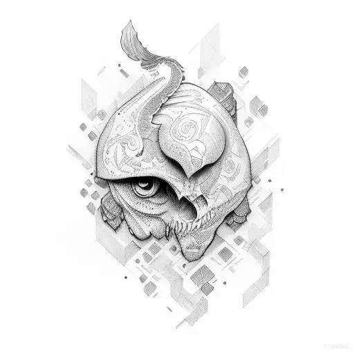 Lawyer tattoo design idea