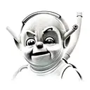 teletubbies tattoo design idea