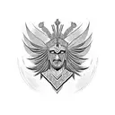 polish hussar  tattoo design idea