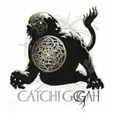 Album cover of Catch 33 by Meshuggah - made to fit a human leg tattoo design idea
