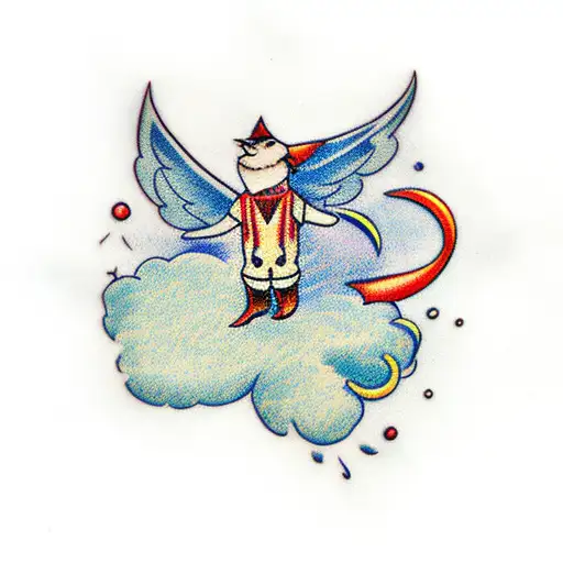 petit prince tattoo design idea