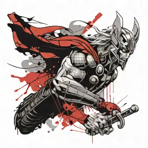 thor  tattoo design idea