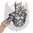 thor  tattoo design idea