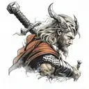 thor  tattoo design idea