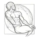 atlas holding the world tattoo design idea