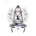 prison bars tattoo design idea