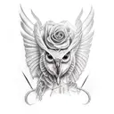 muse calliope  tattoo design idea