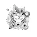 balance tattoo design idea