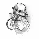 plague doctor tattoo design idea