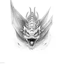 dragon snapper tattoo design idea