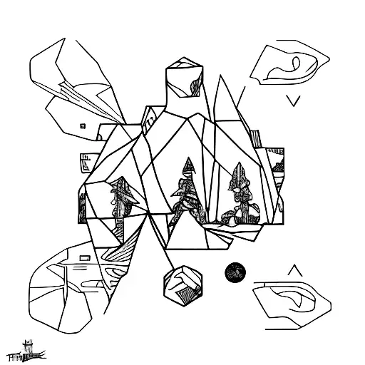 Mac Miller Album covers tattoo design idea