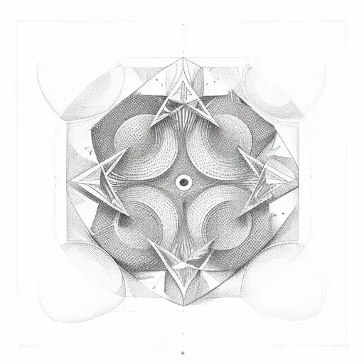 Lozenge shapes. The shapes are many and encompass all of the forarm symmetrically.  tattoo design idea