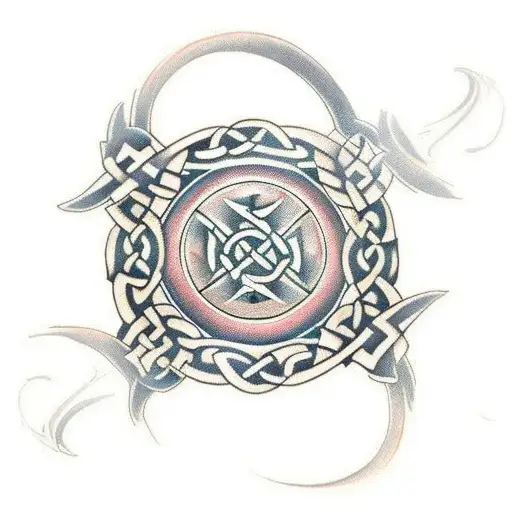 Celtic Band tattoo design idea