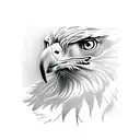Golden Eagle Diving tattoo design idea