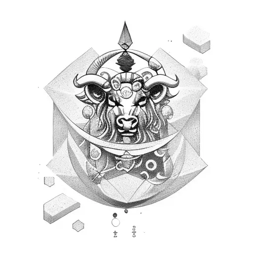 zodiac aquarius libra leo bull, hourglass, fine line work tattoo design idea