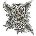 TRACK tattoo design idea