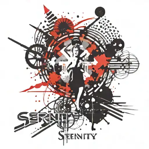  serenity prayer tattoo design idea
