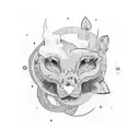 overthinking tattoo design idea