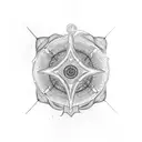 Ophanim tattoo design idea