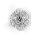 Ophanim tattoo design idea