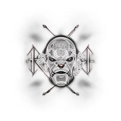 generate name Kinz as matrix code tattoo design idea