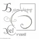 write with a simple san serif font "DEI VANTI" tattoo design idea