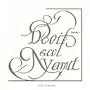write with a simple san serif font "DEI VANTI" tattoo design idea