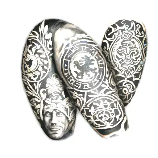 tongan irish scottish fijian arm sleve tattoo on my arm tattoo design idea