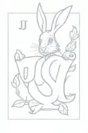 combine letters j and s  tattoo design idea