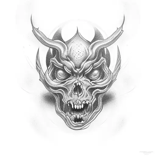 gate to hell tattoo design idea