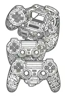 Playstation tattoo design idea