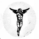 Icarus tattoo design idea