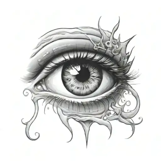  eye but inside is all knowing  tattoo design idea
