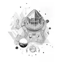 Interstellar movie tattoo design idea