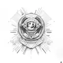 Interstellar movie tattoo design idea