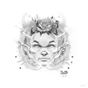 rest in peace dad tattoo design idea