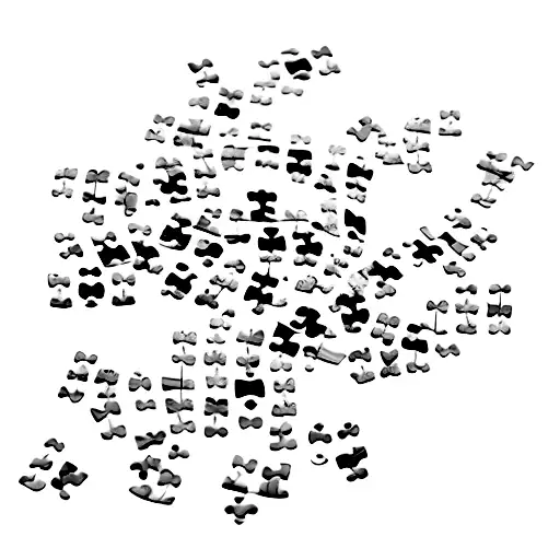 jigsaw puzzle piece for couples  tattoo design idea