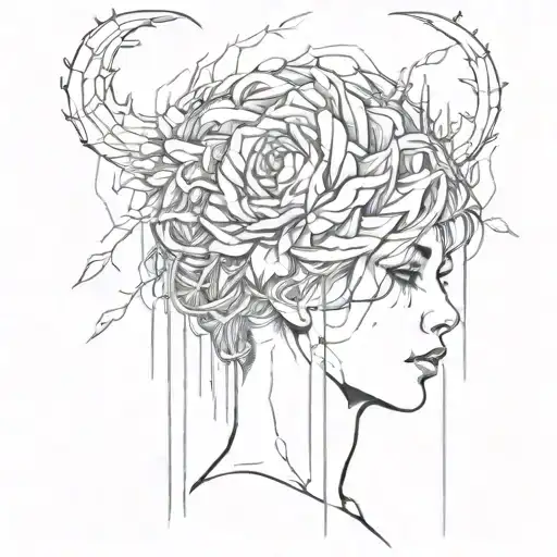a tattoo that encompasses the struggles with Borderline Personality Disorder,anxiety,depression,ptsd,ocd, and adhd tattoo design idea